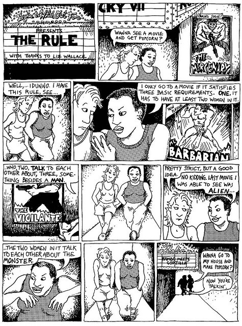 Bechdel Comic